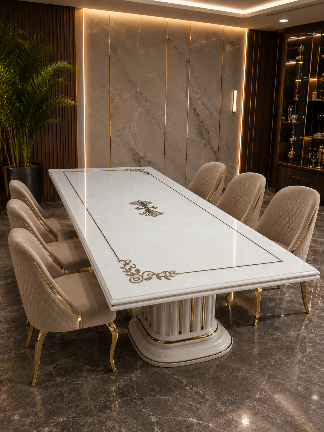 Composite White With Design