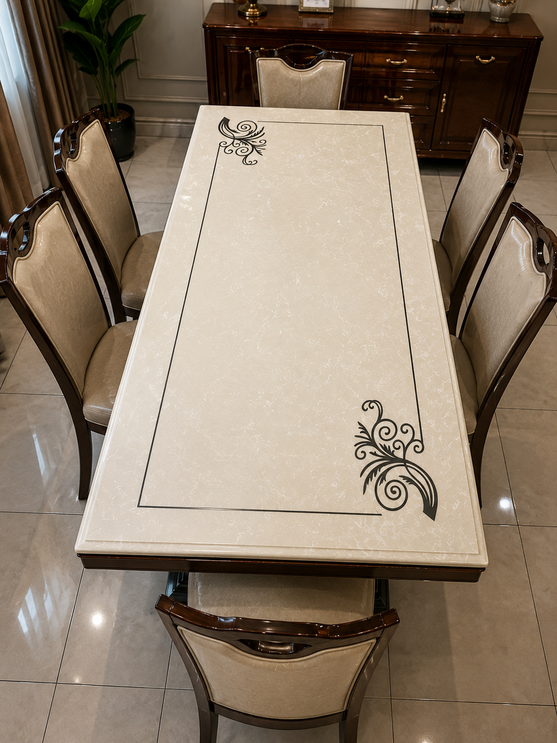 Composite Crème Design Table — Style 01
